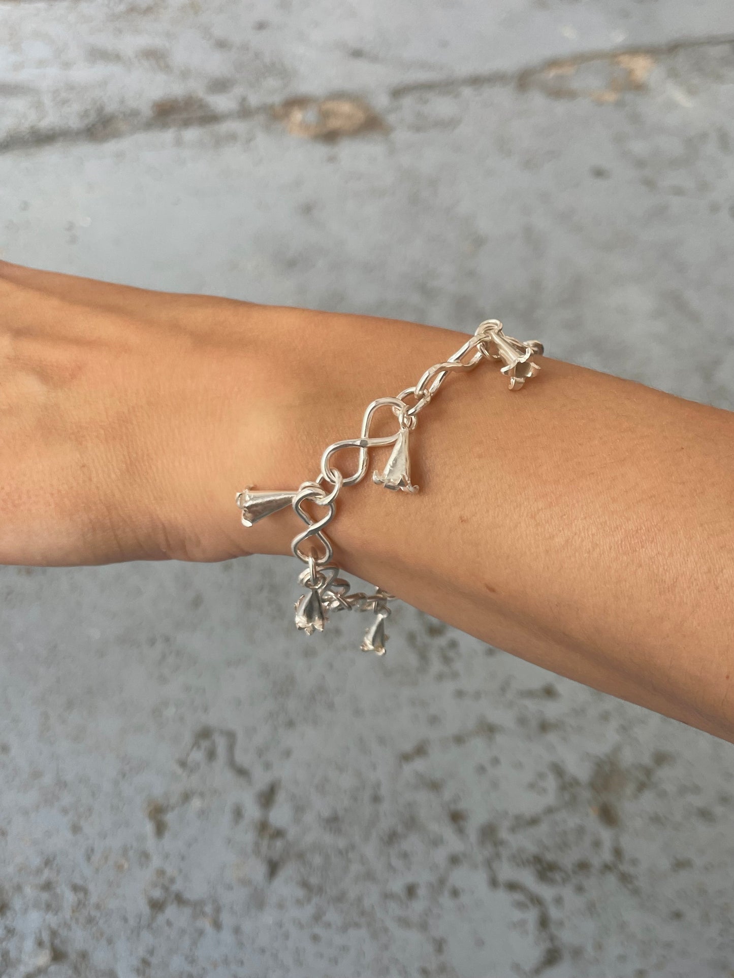 Angel trumpets bracelet