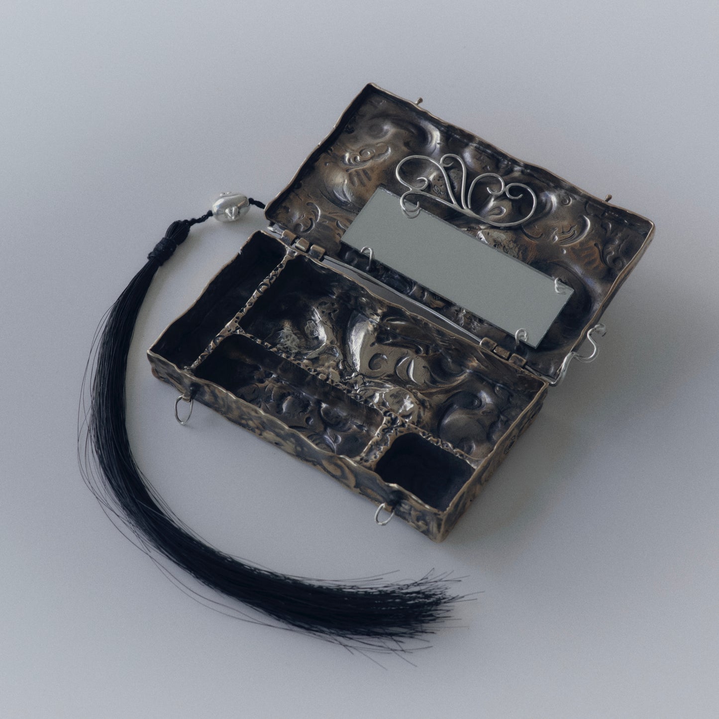 Perfume and cigarette box