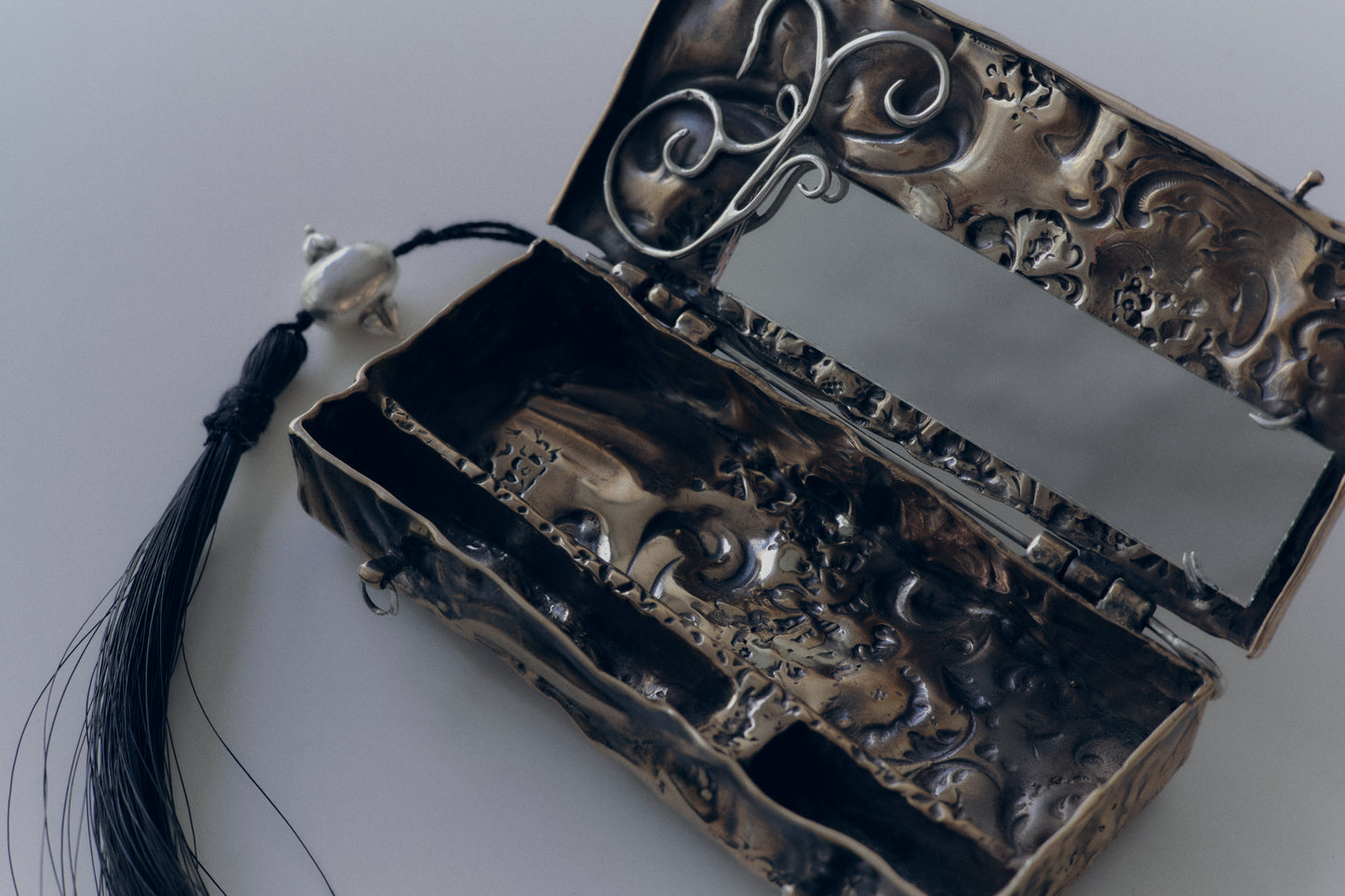 Perfume and cigarette box