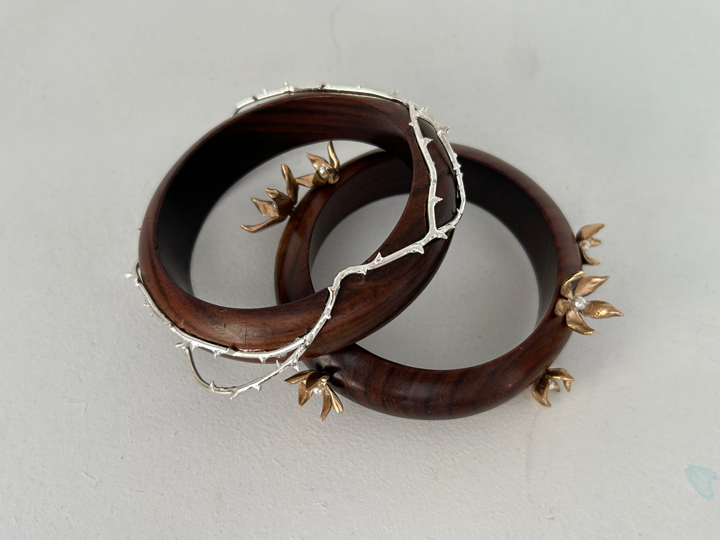 Wood bracelets