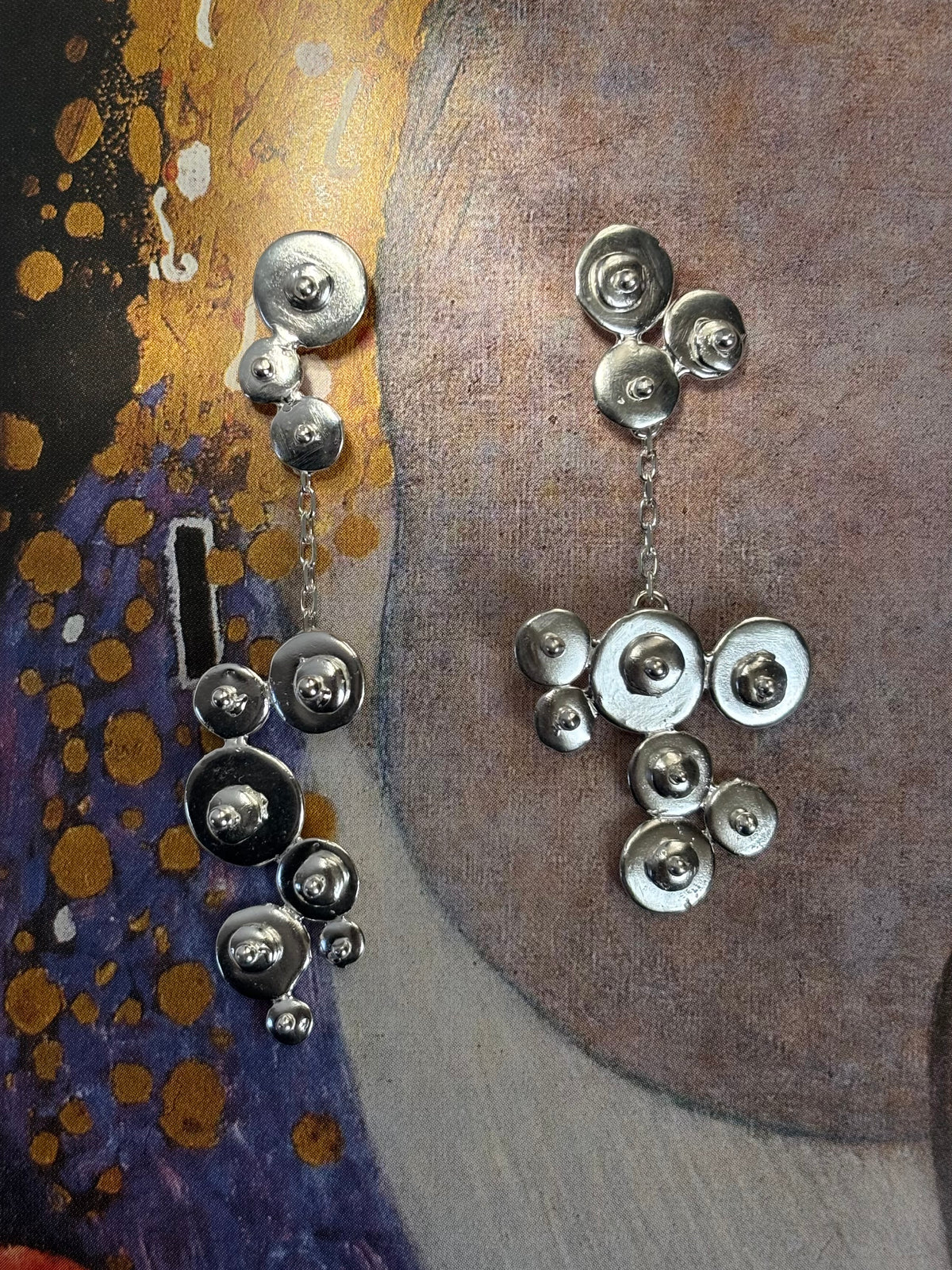 Klimt earrings
