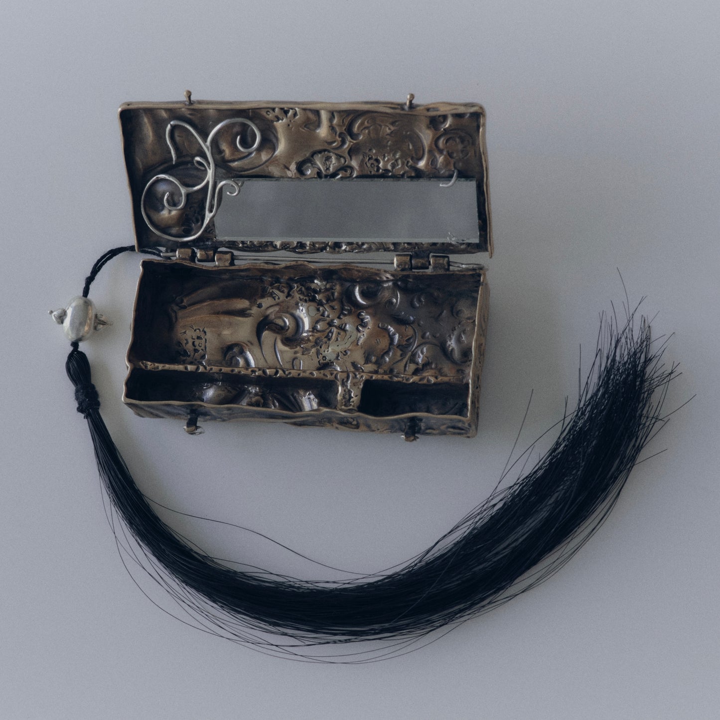 Perfume and cigarette box
