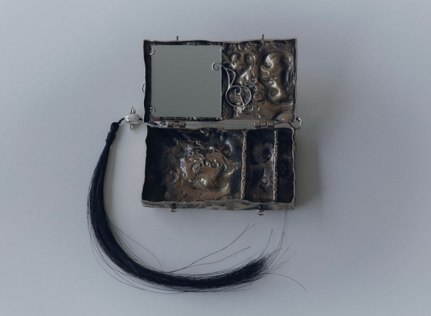 Perfume and cigarette box