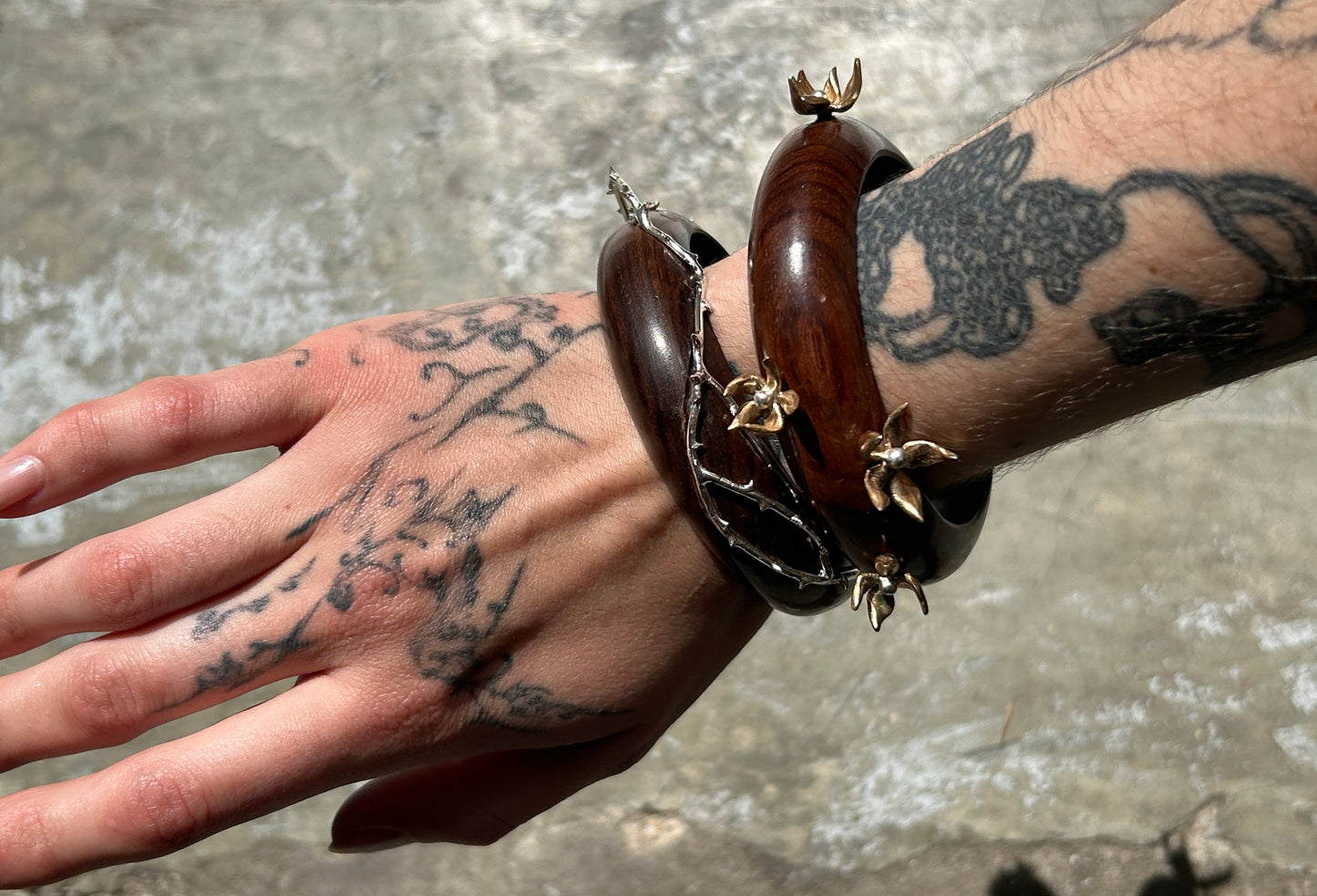 Wood bracelets