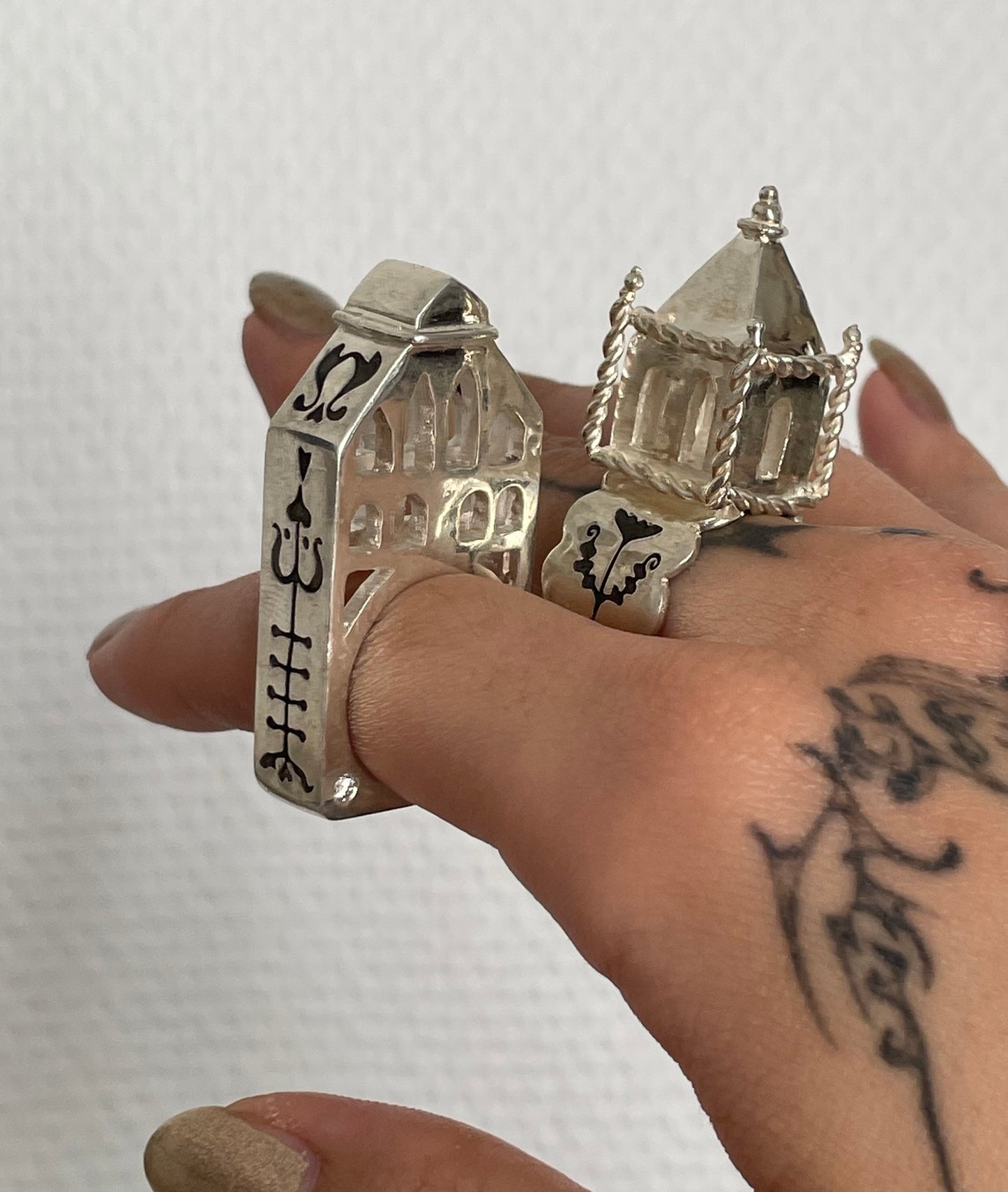 Temple of love ring