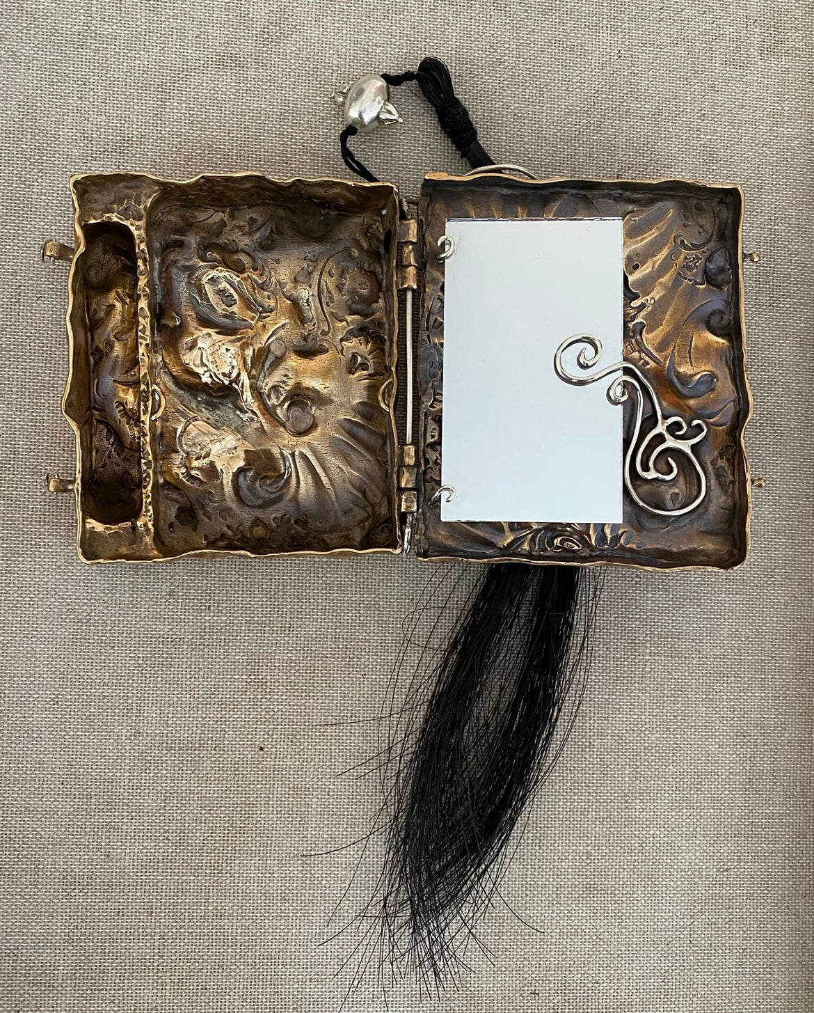Perfume and cigarette box
