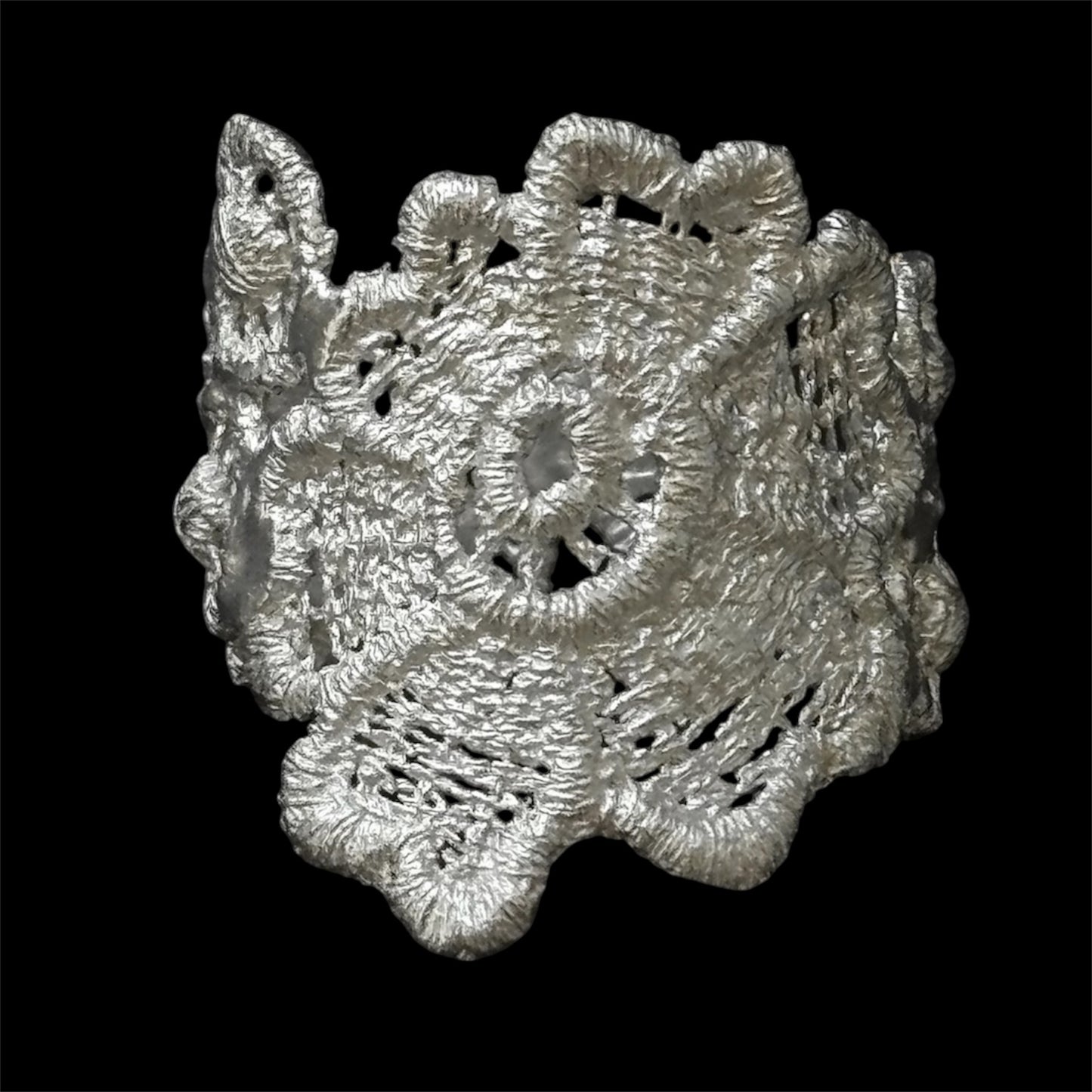 Orchid lace ring