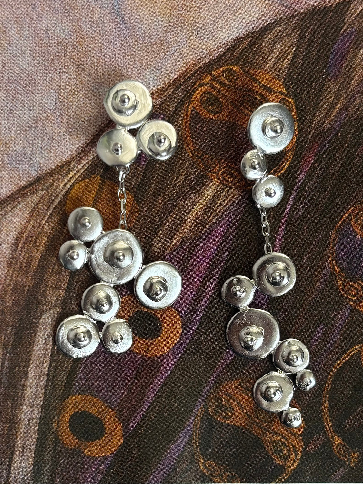 Klimt earrings