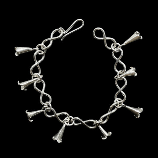 Angel trumpets bracelet