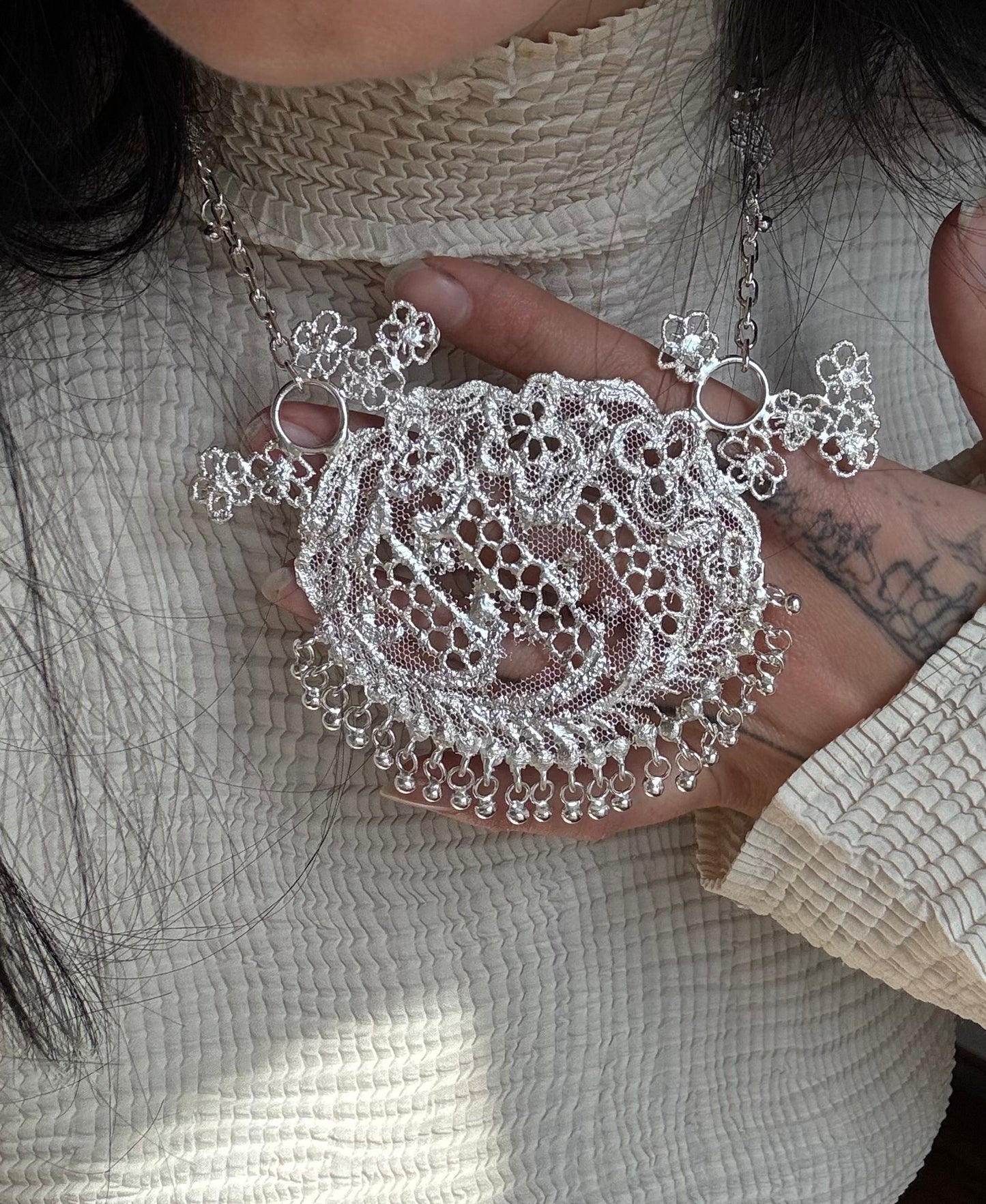 A city laid out like lace