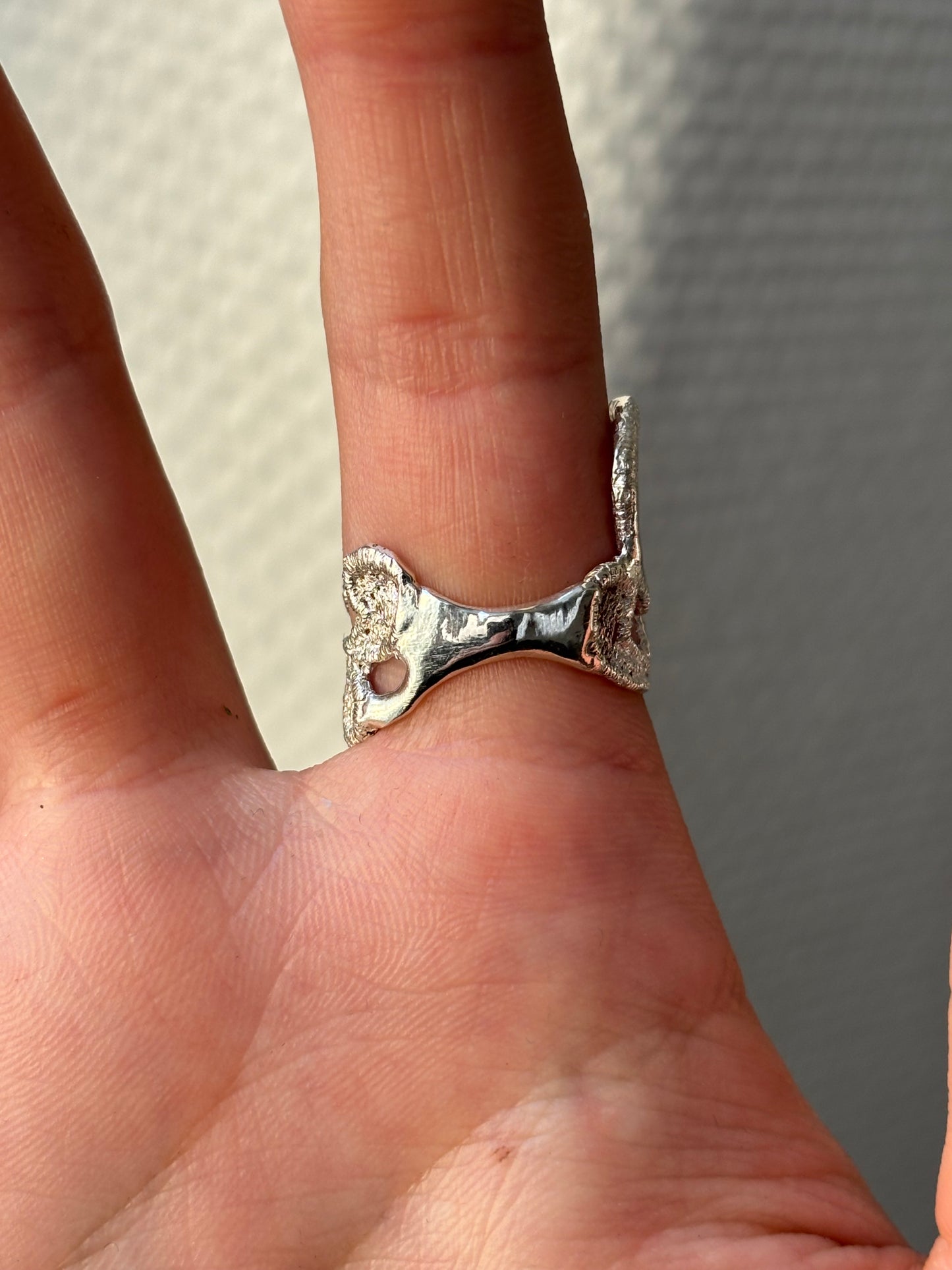 Nasturtium lace ring