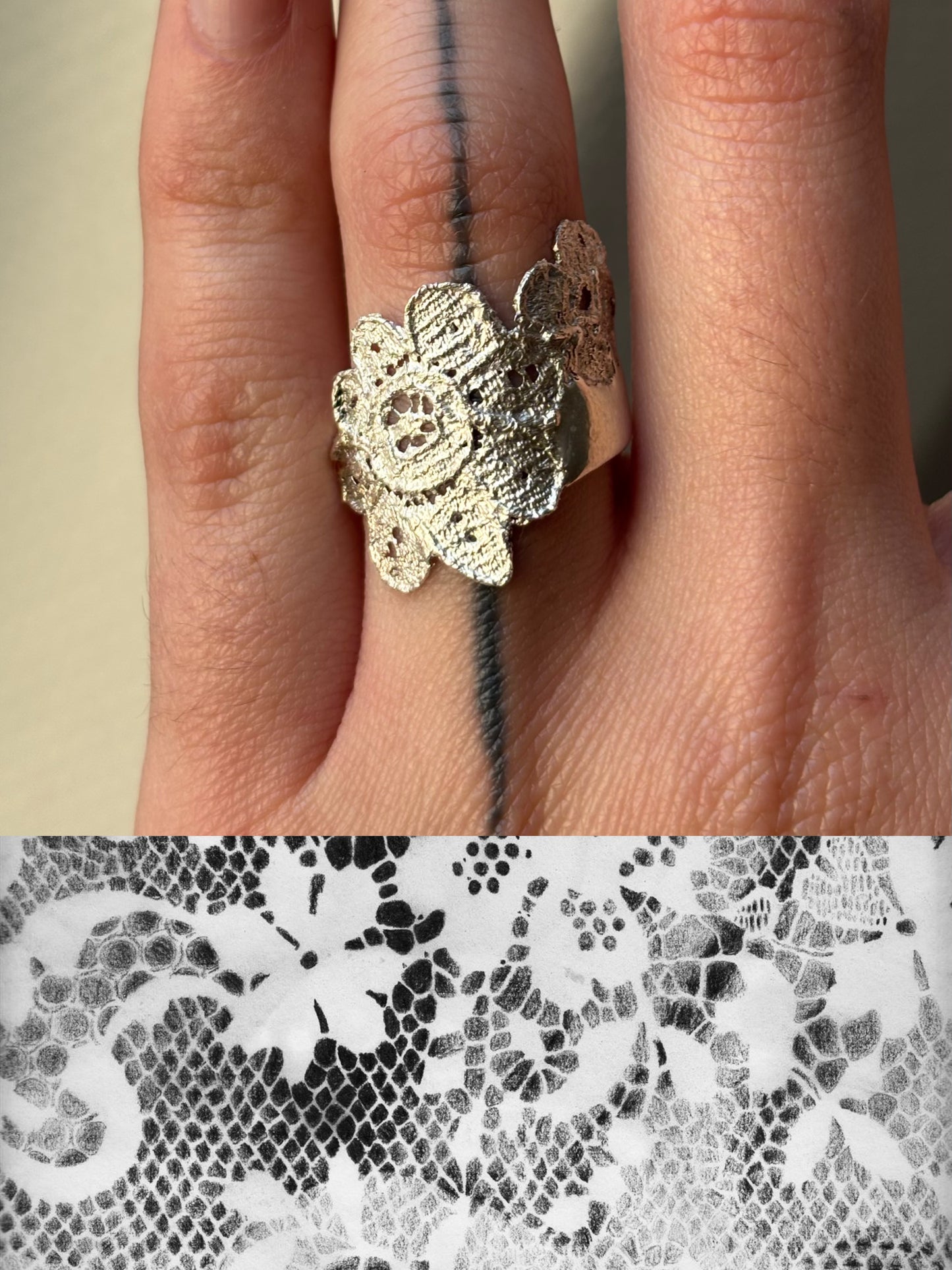 Begonia lace ring