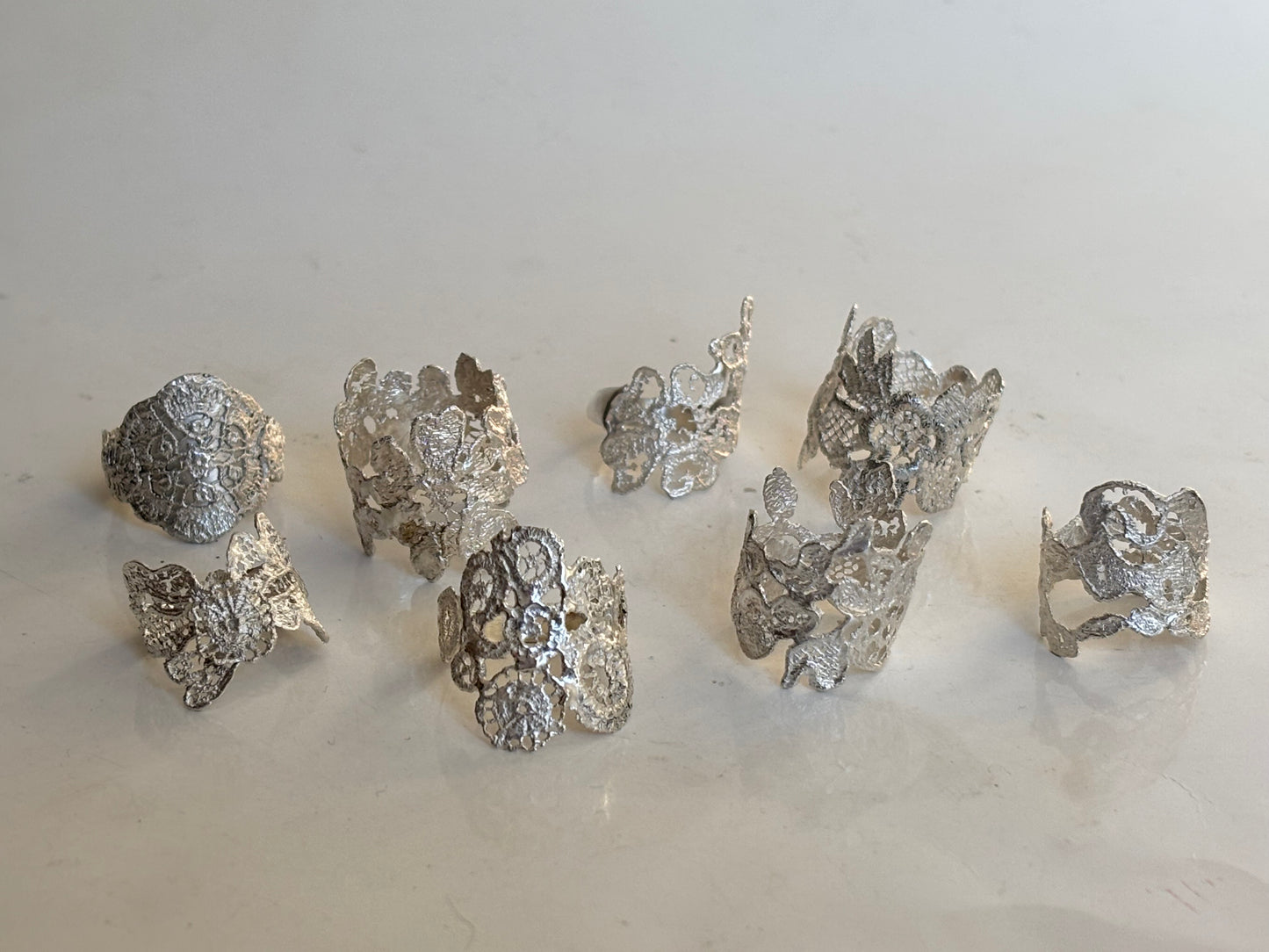 Primrose lace ring