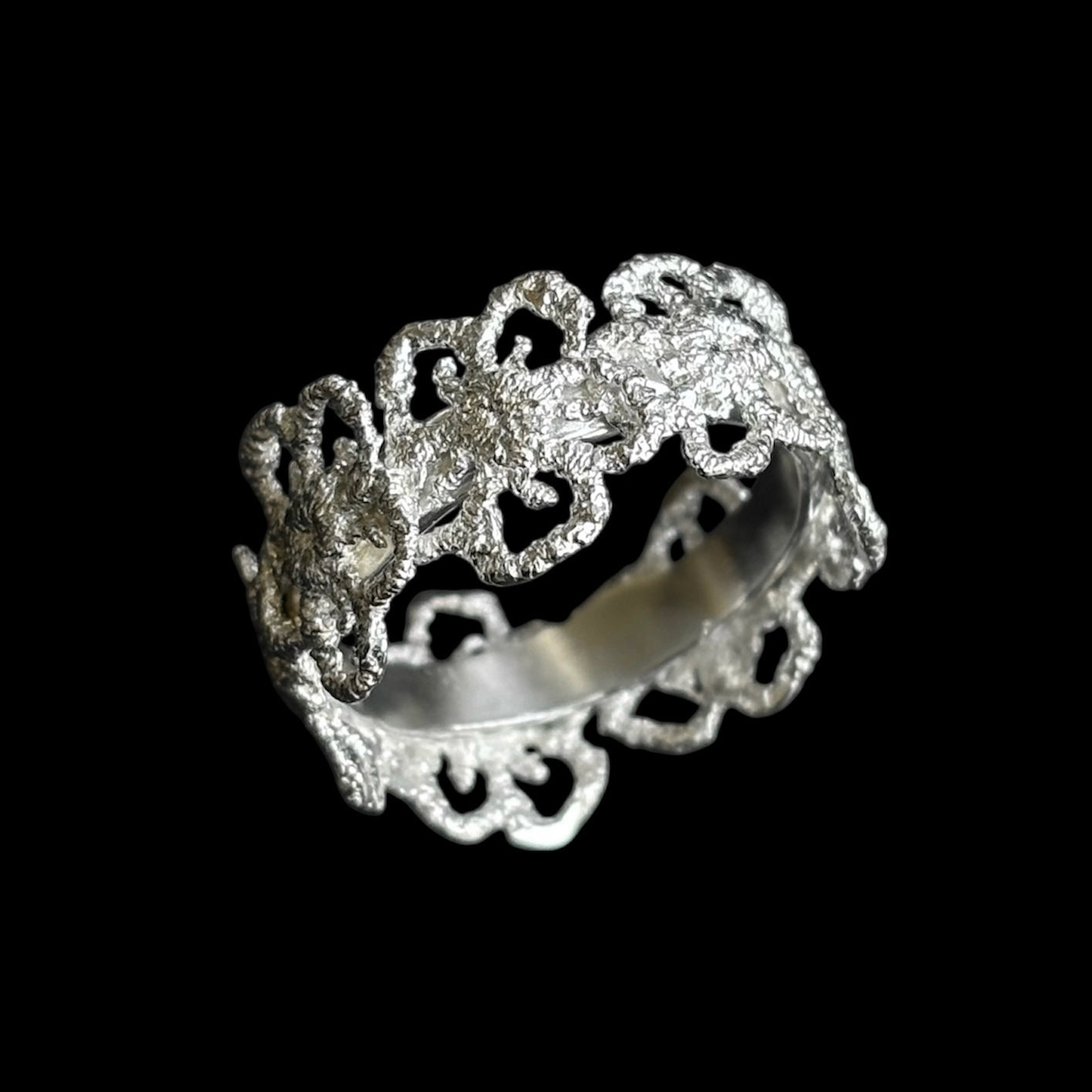 Jasmine lace ring