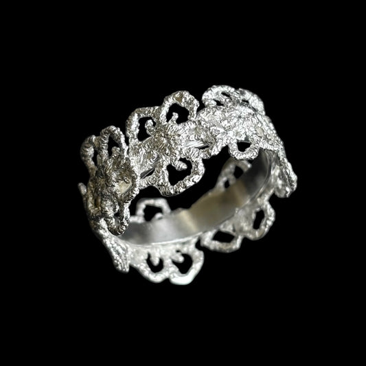 Jasmine lace ring