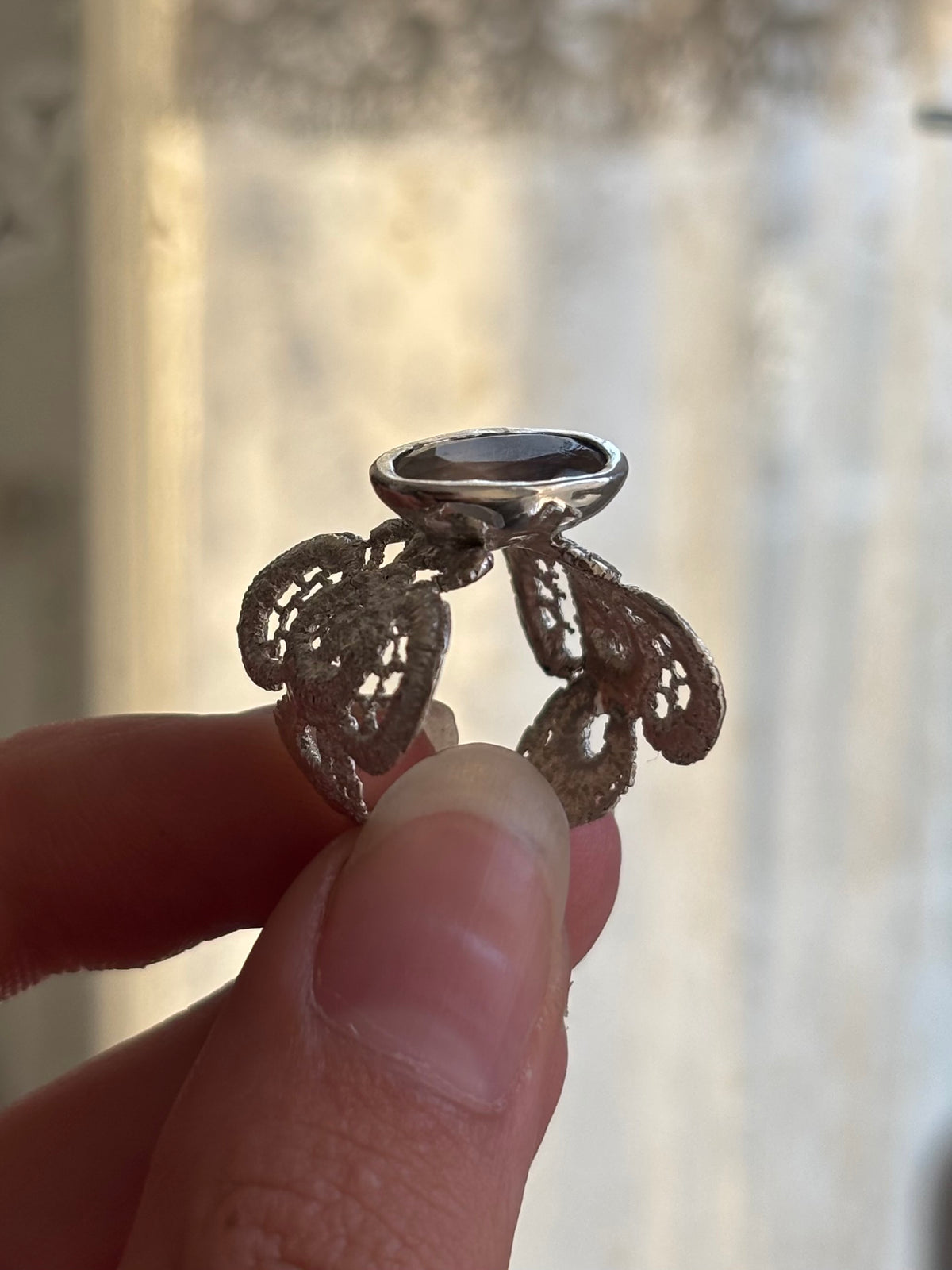 Wisteria lace ring