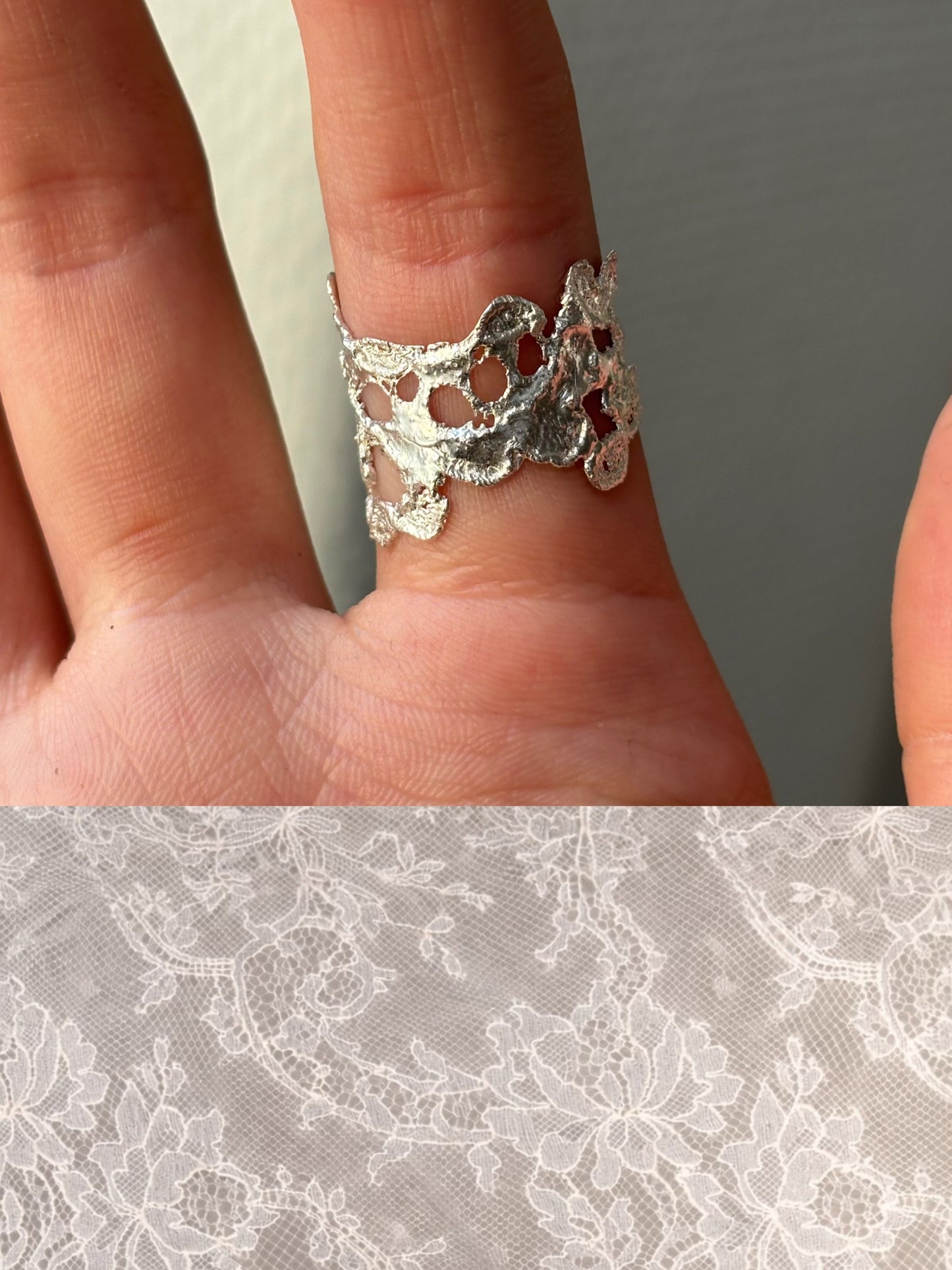 Gladiolus lace ring