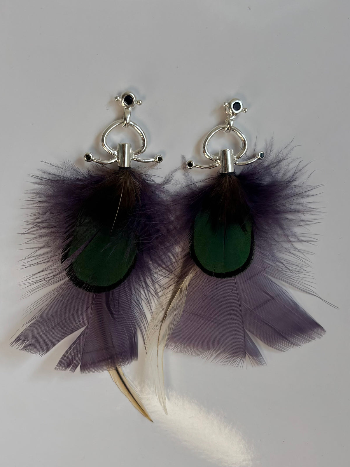 Violet feather