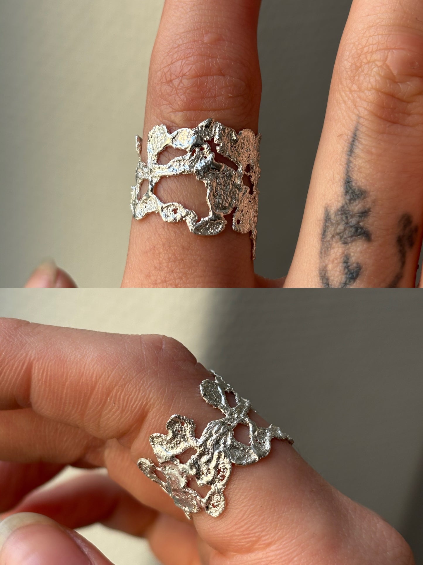 Gladiolus lace ring