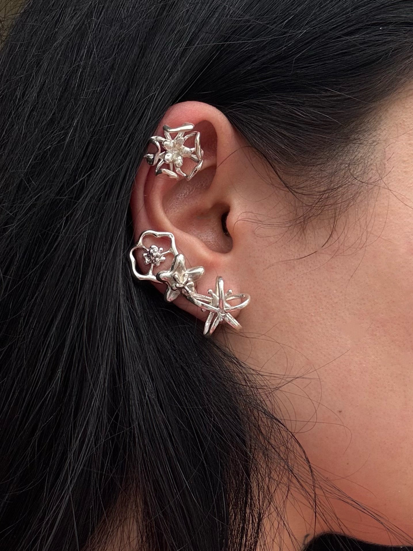 Floral studs 1