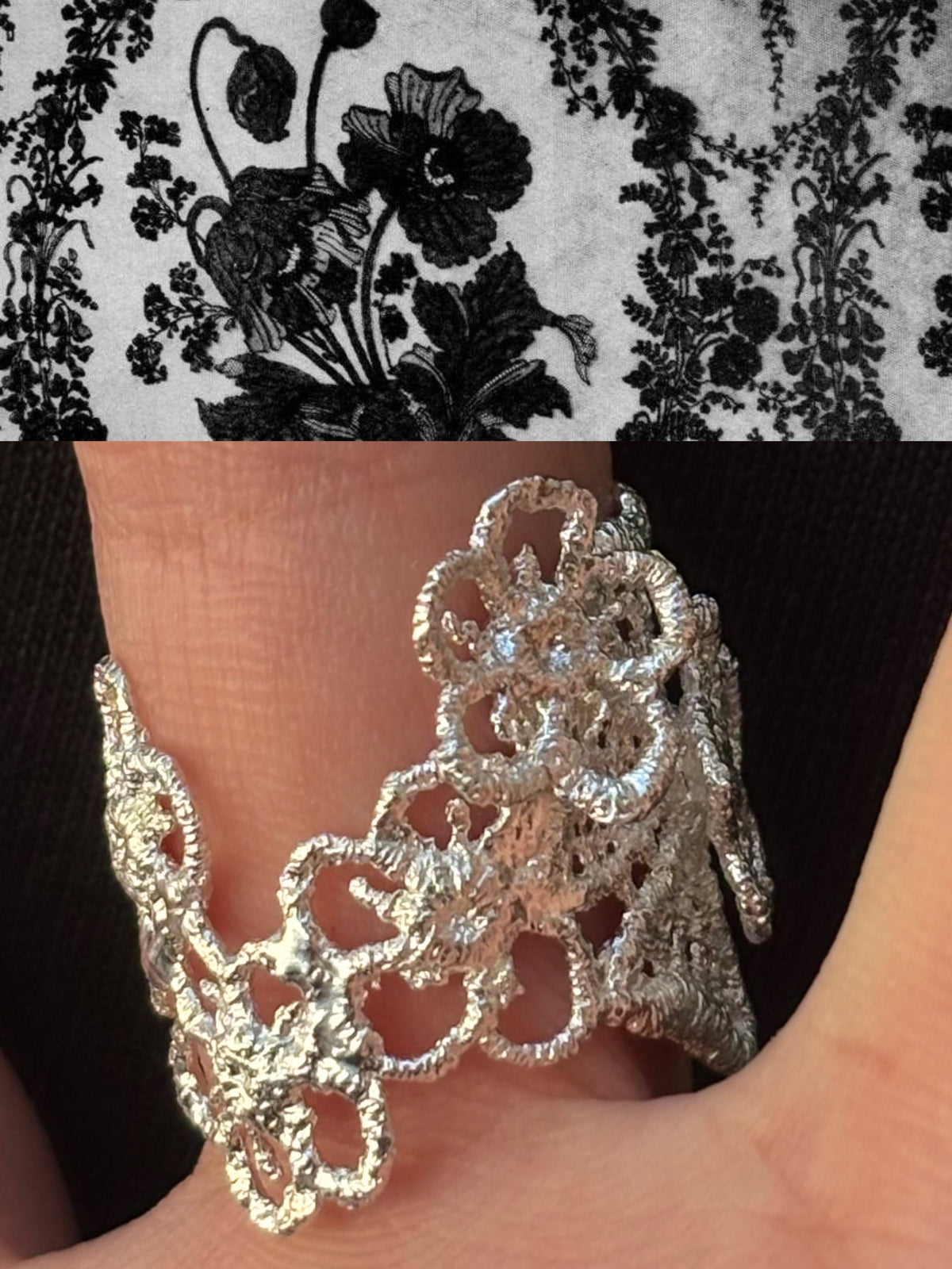 Cosmos lace ring