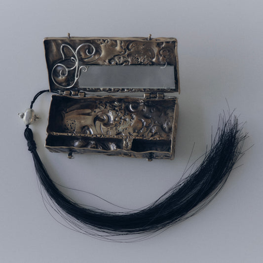 Perfume and cigarette box