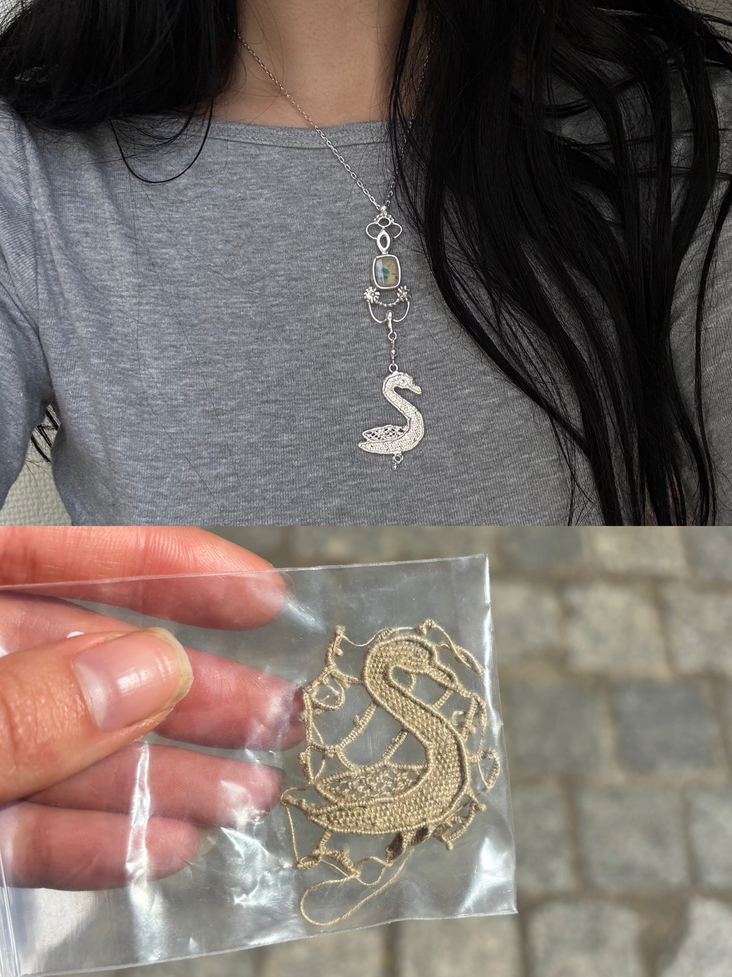 Swan lace