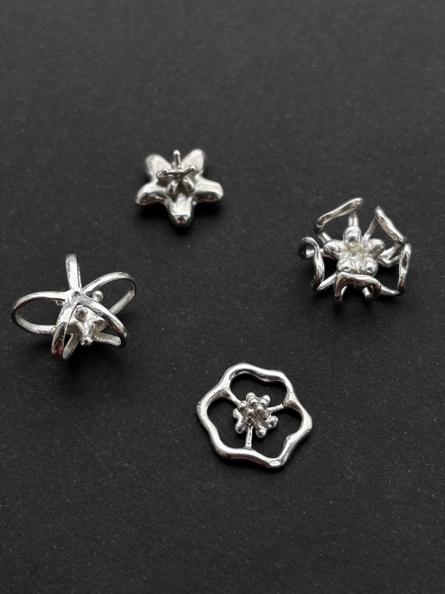 Floral studs 1