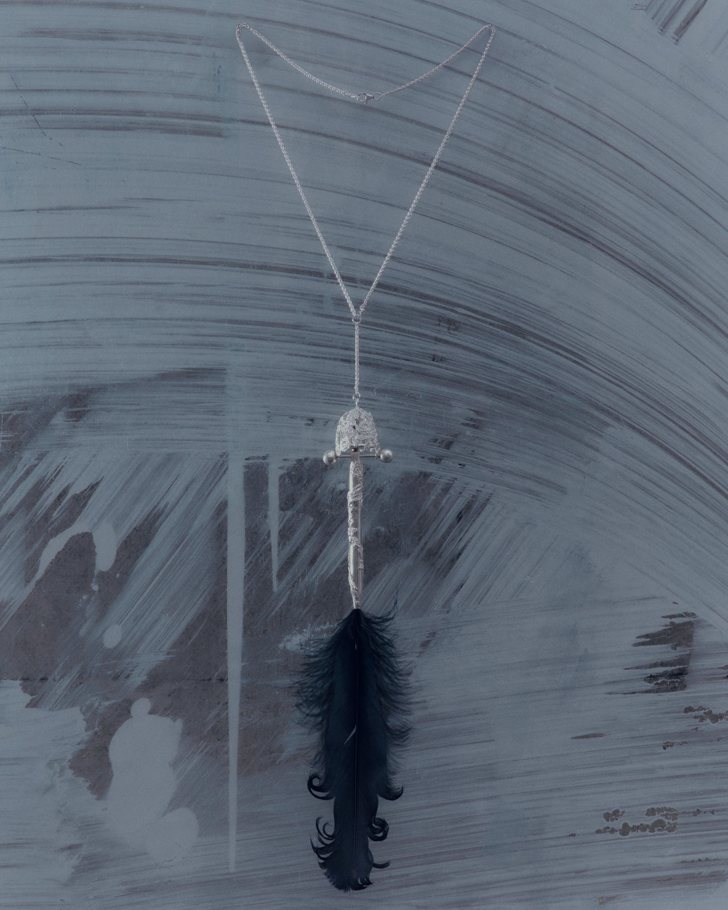 Feather Pen necklace