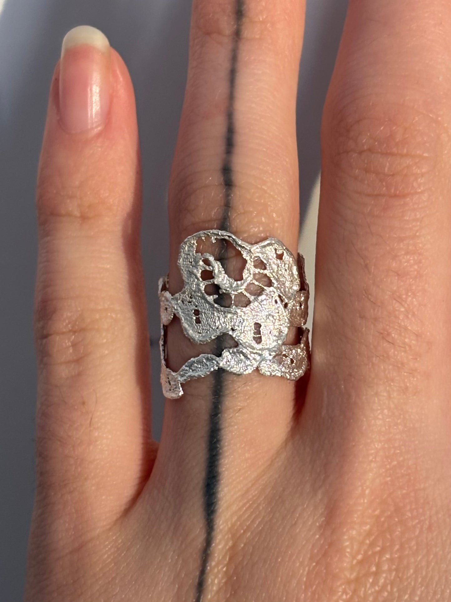 Marigold lace ring