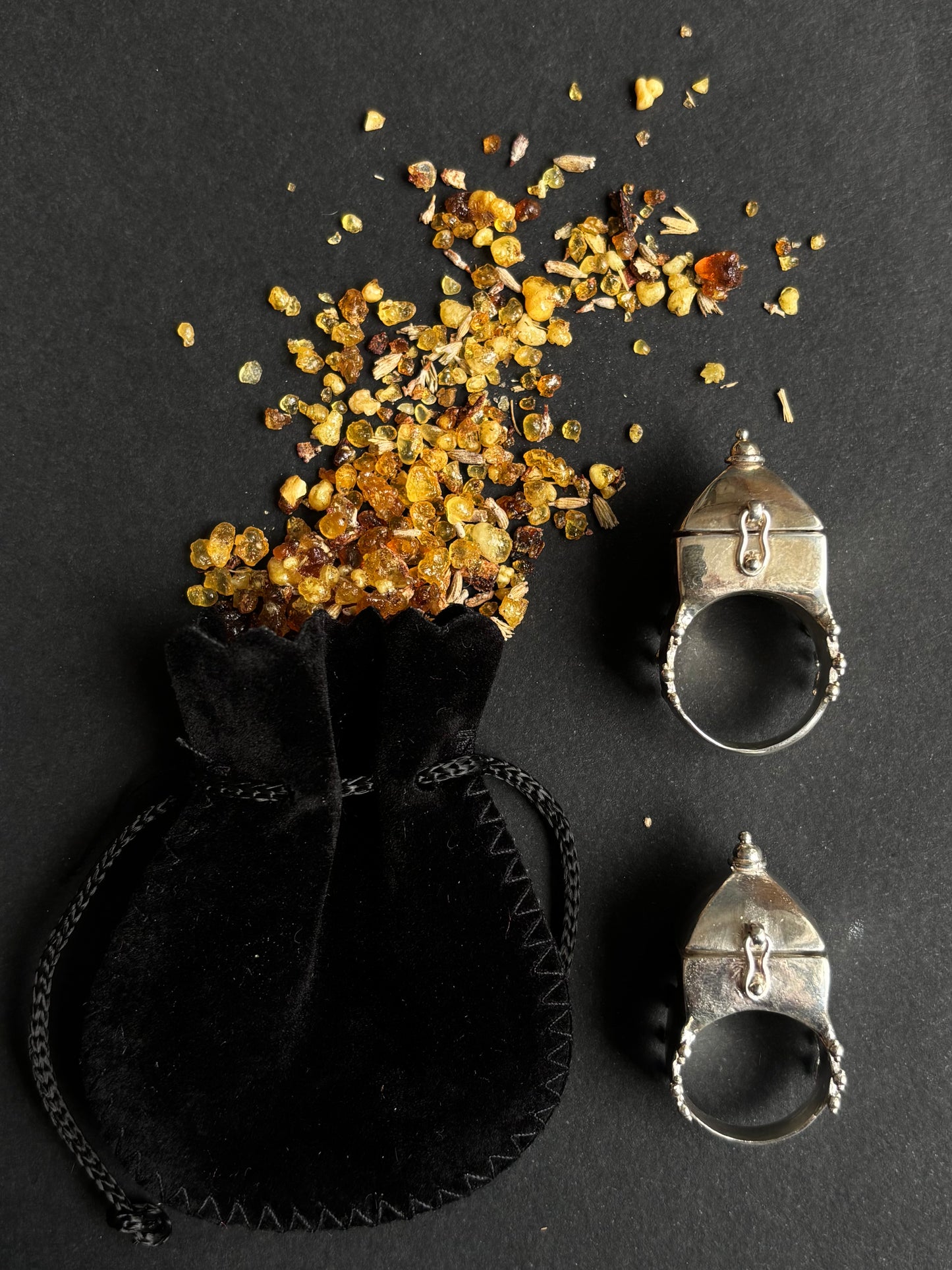 Lavender incense ring