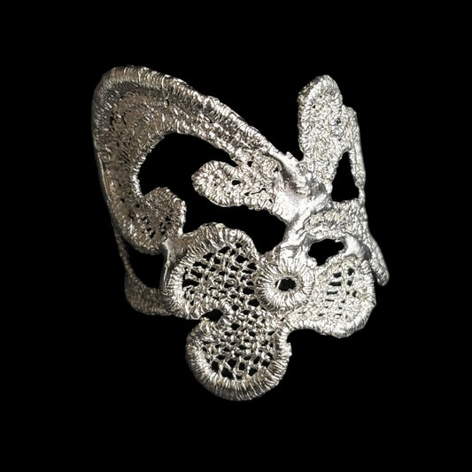Nasturtium lace ring