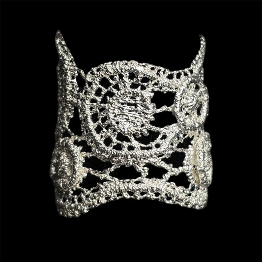 Lotus lace ring