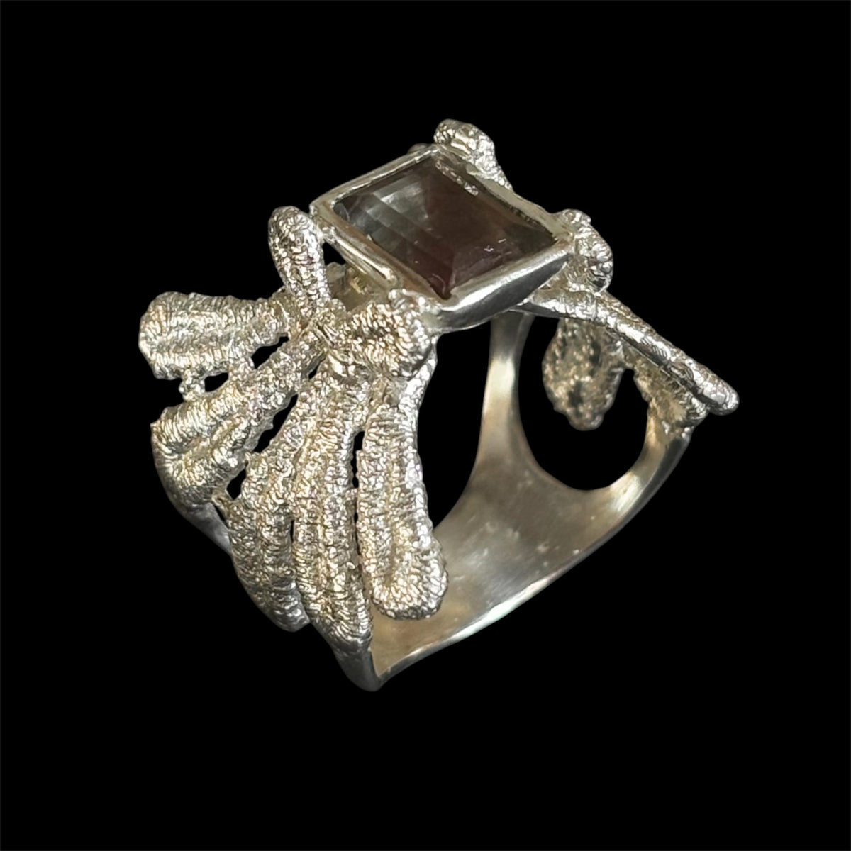 Chamomile lace ring