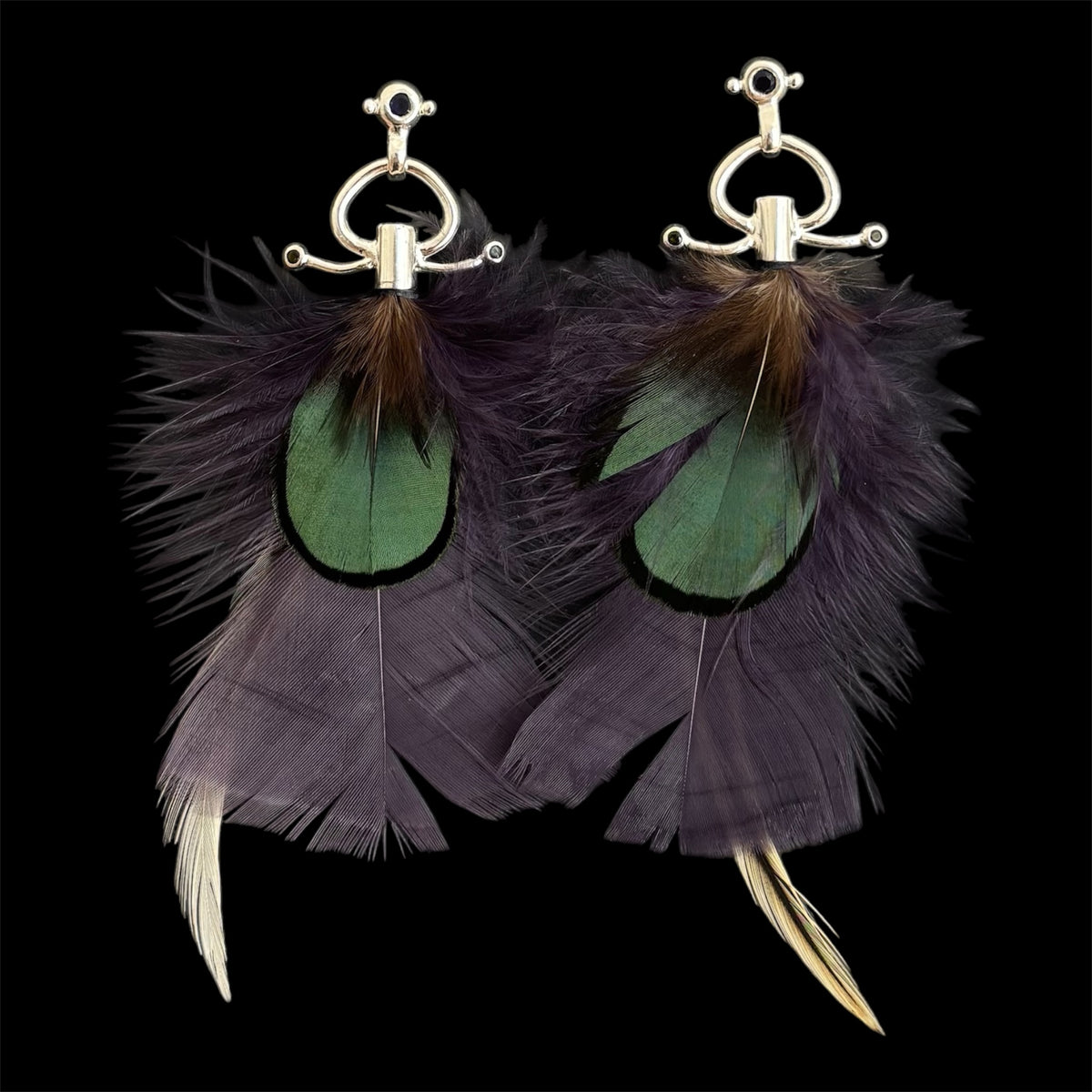Violet feather